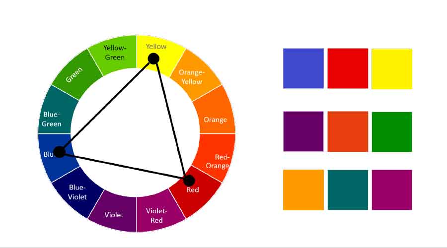 triad color scheme