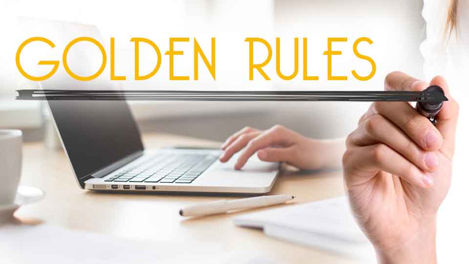 13 golden rules you need to know for a successful career in blogging