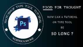 All You Need To Know About Photoshop Type Tool
