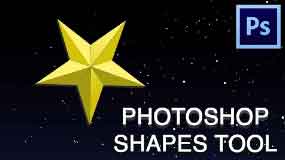 Photoshop Shapes Tool Explained In Detail