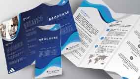 Tri Fold Brochure Design In Photoshop | Webtrickshome