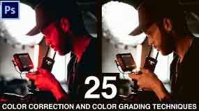 25 Color Grading And Color Correction Techniques In Photoshop | Webtrickshome